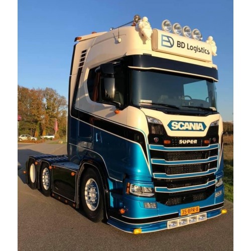 Tekno 81866 Scania S-NG 45ft Eucon Container Bas Dijkstra BD Logistics